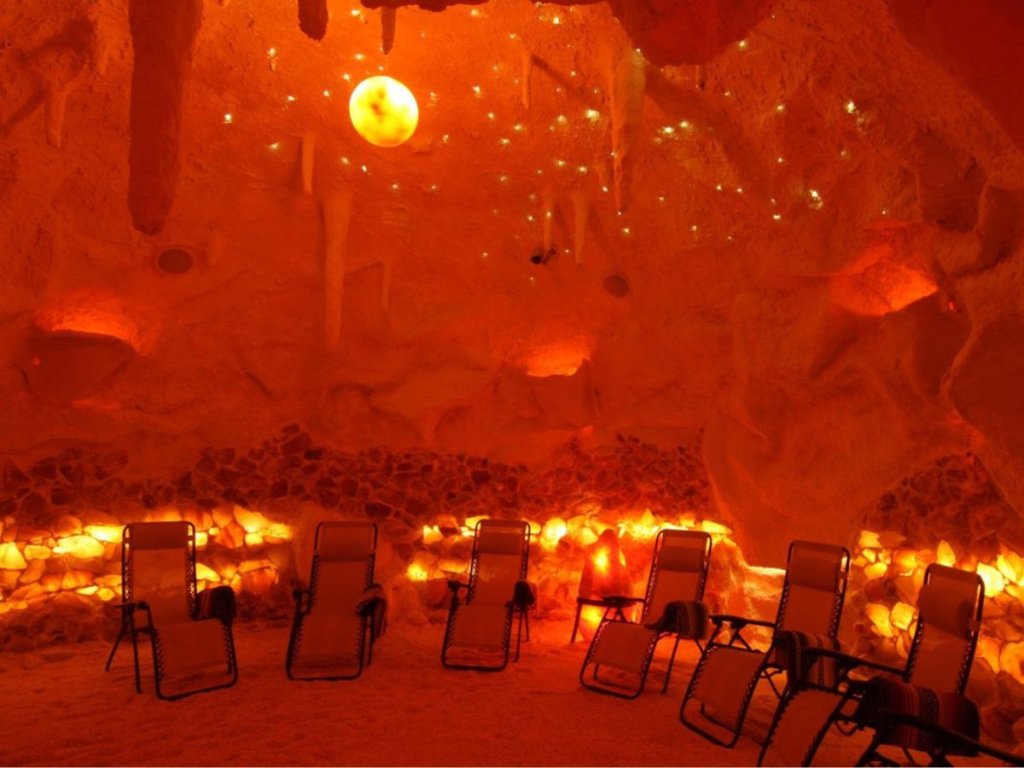 Salt Cave experience in White Sulphur Springs, WV.